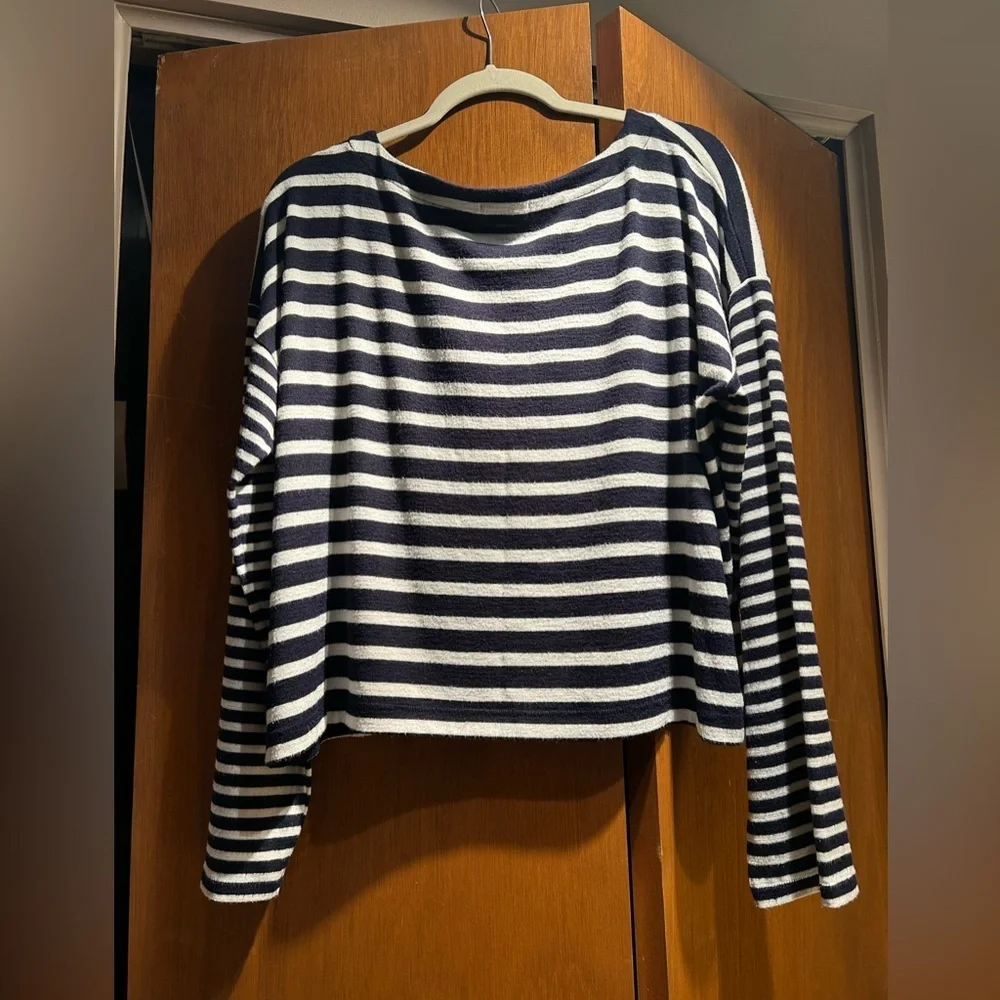 Rag & bone striped lightweight sweater XL​​ - Picture 4 of 7